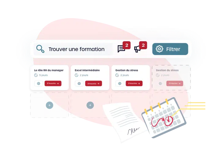 Services formation en ligne pour les clients