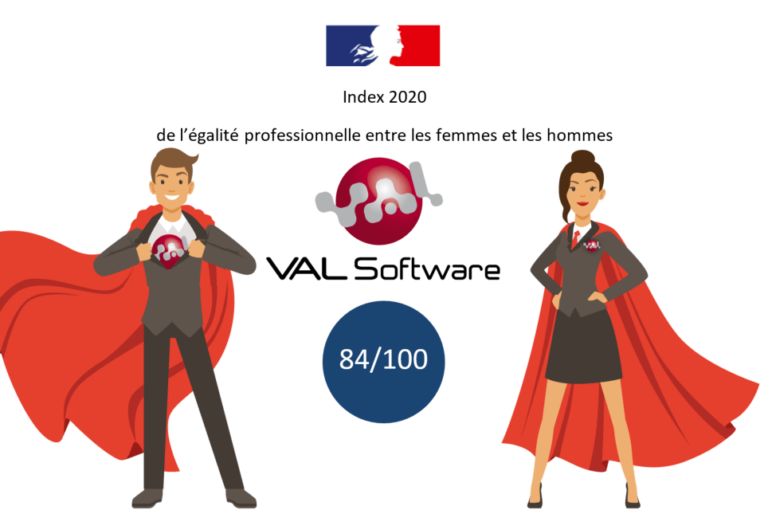 Val Software - score égalité hommes-femmes 2020