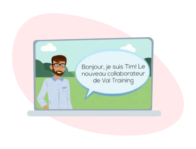 Suivez les aventures de Tim sur la plateforme d'autoformation VAL ACADEMY