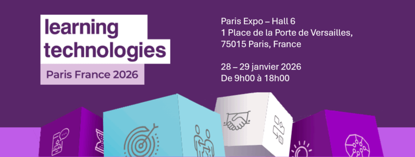 Présentation de la solution AMMON lors du salon Learning Technologies France 2026 à Paris.