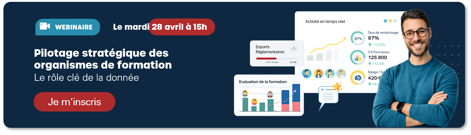 Webinaire pilotage stratégique des organismes de formation